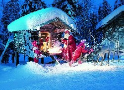 Per Finnair dicembre è un mese molto intenso. Tutti a Rovaniemi, la terra di Babbo Natale