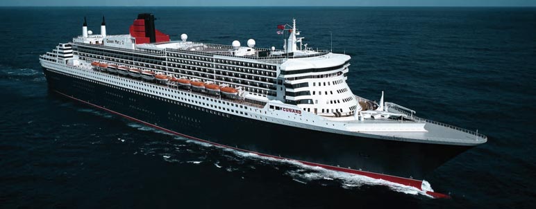 Crociere Cunard in Nord Europa e Mediterraneo da aprile a dicembre 2009