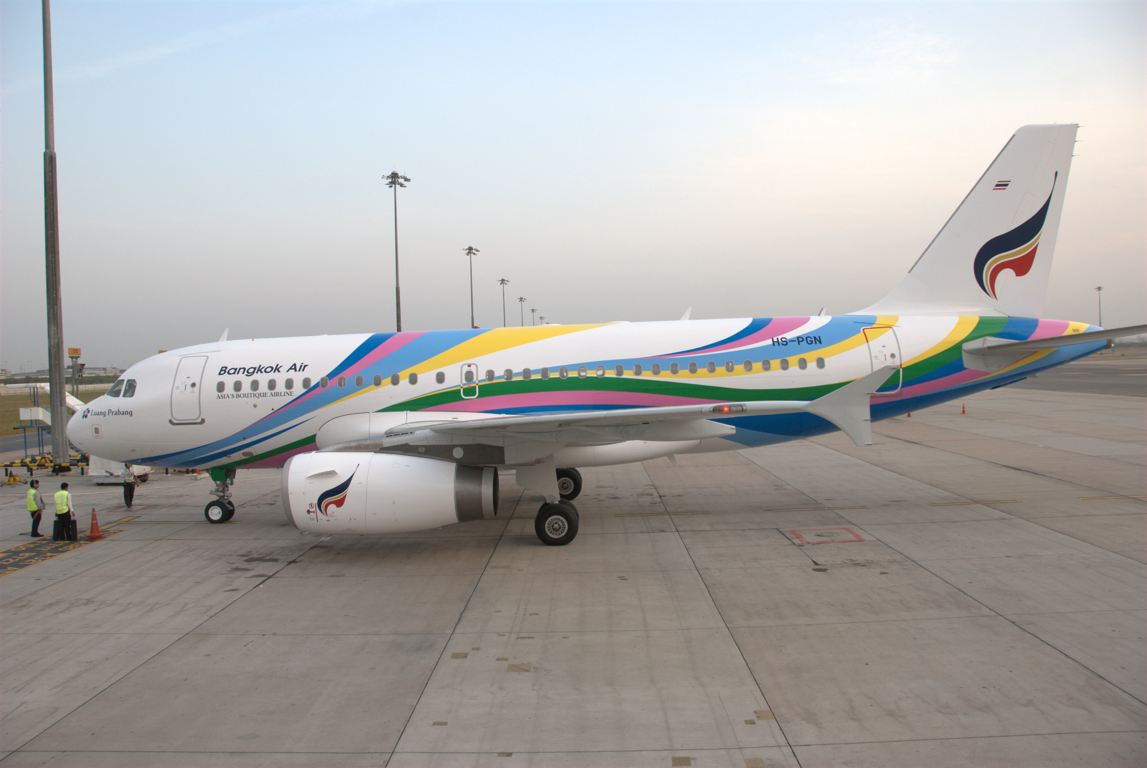 Consegnato alla Bangkok Airways un nuovo Airbus 319