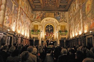 Turismo a Roma anche per un bel Concerto di Natale nello splendido Oratorio del Gonfalone