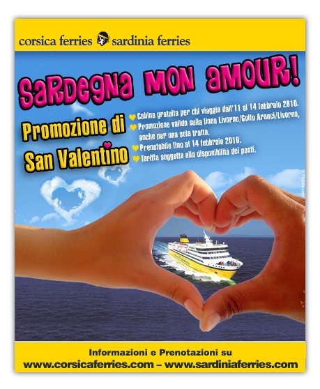 In Sardegna per San Valentino con Sardinia Ferries