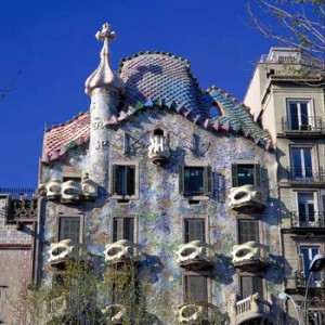 Barcellona Casa di Gaudì