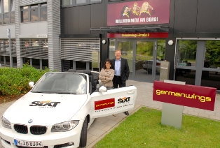 Prolungata la cooperazione tra Sixt AG e Germanwings