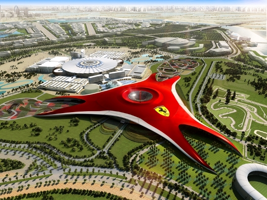 Abu Dhabi: mancano meno di 100 giorni all’apertura del primo Ferrari Theme Park