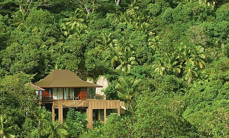 Four Season Resort Seychelles: progettato in loco “una casa su di un albero”