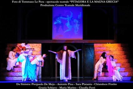 C.T.M. Centro Teatrale Meridionale Soc.Coop di Roma: PITAGORA  E  LA  MAGNA GRECIA