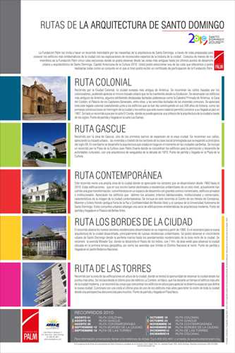 SANTO DOMINGO, Capitale americana della cultura 2010, presenta le “Rutes de La Arquitectura”