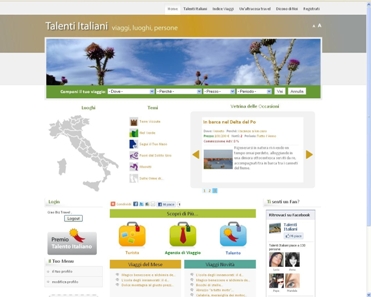 Nasce Talenti Italiani, portale che ospiterà proposte di vacanze diverse
