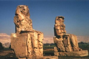Egitto Colossi di Memnon