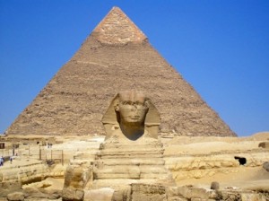 Egitto piramide e sfinge