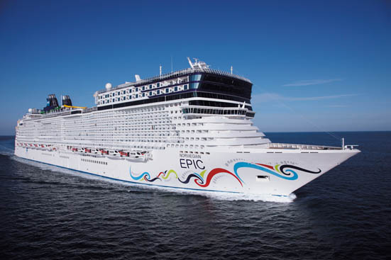 Top Cruises: arrivano in Italia le crociere della Norwegian Epic