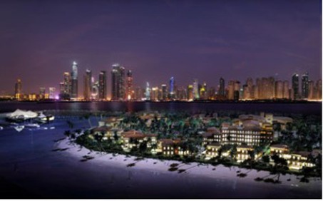 Dubai in primo piano con One & Only The Palm