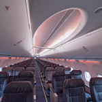 “Sky Interior” a bordo di Continental Airlines