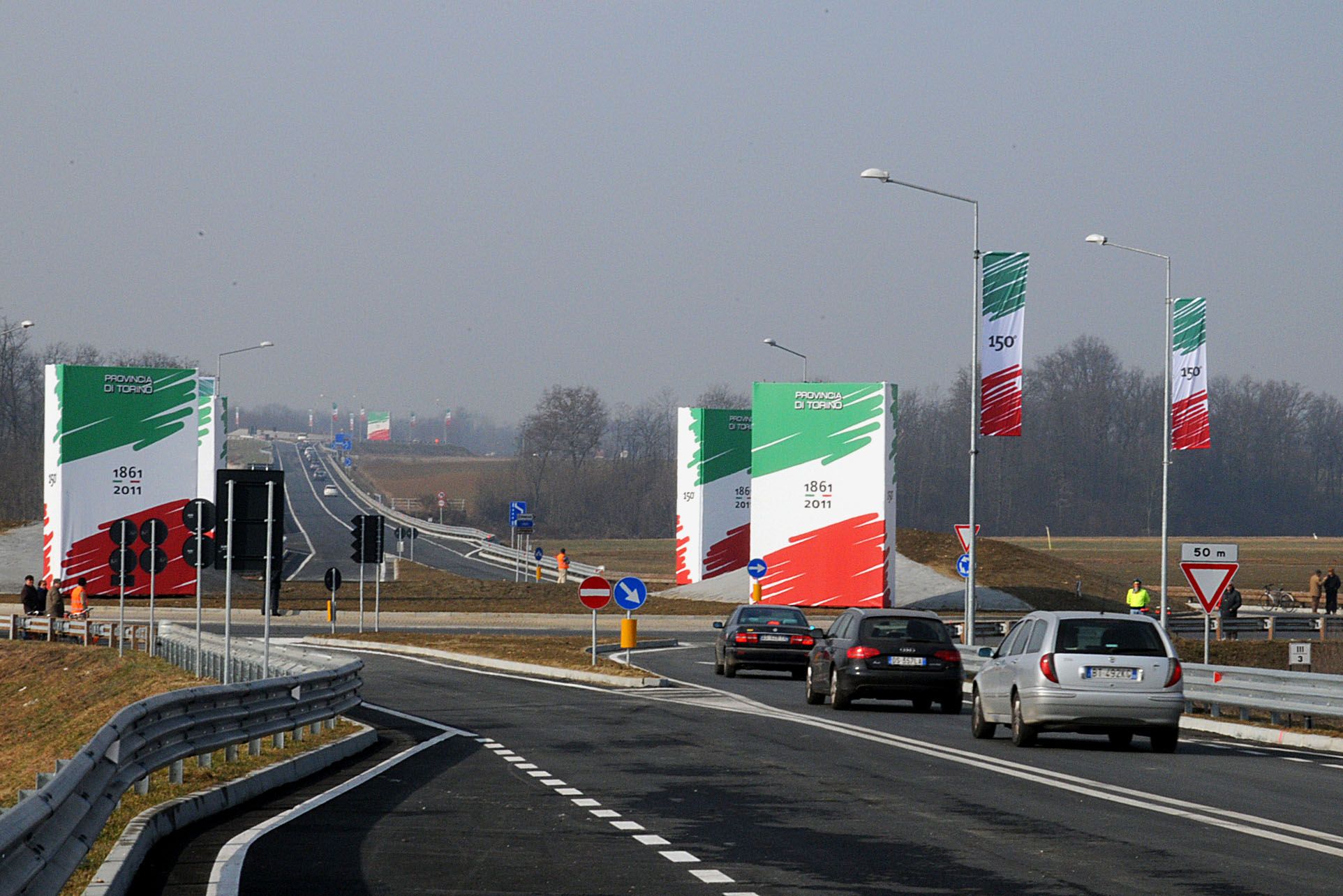La provincia di Torino celebra i 150 anni dell’unità d’Italia con l’inaugurazione di nuove infrastrutture