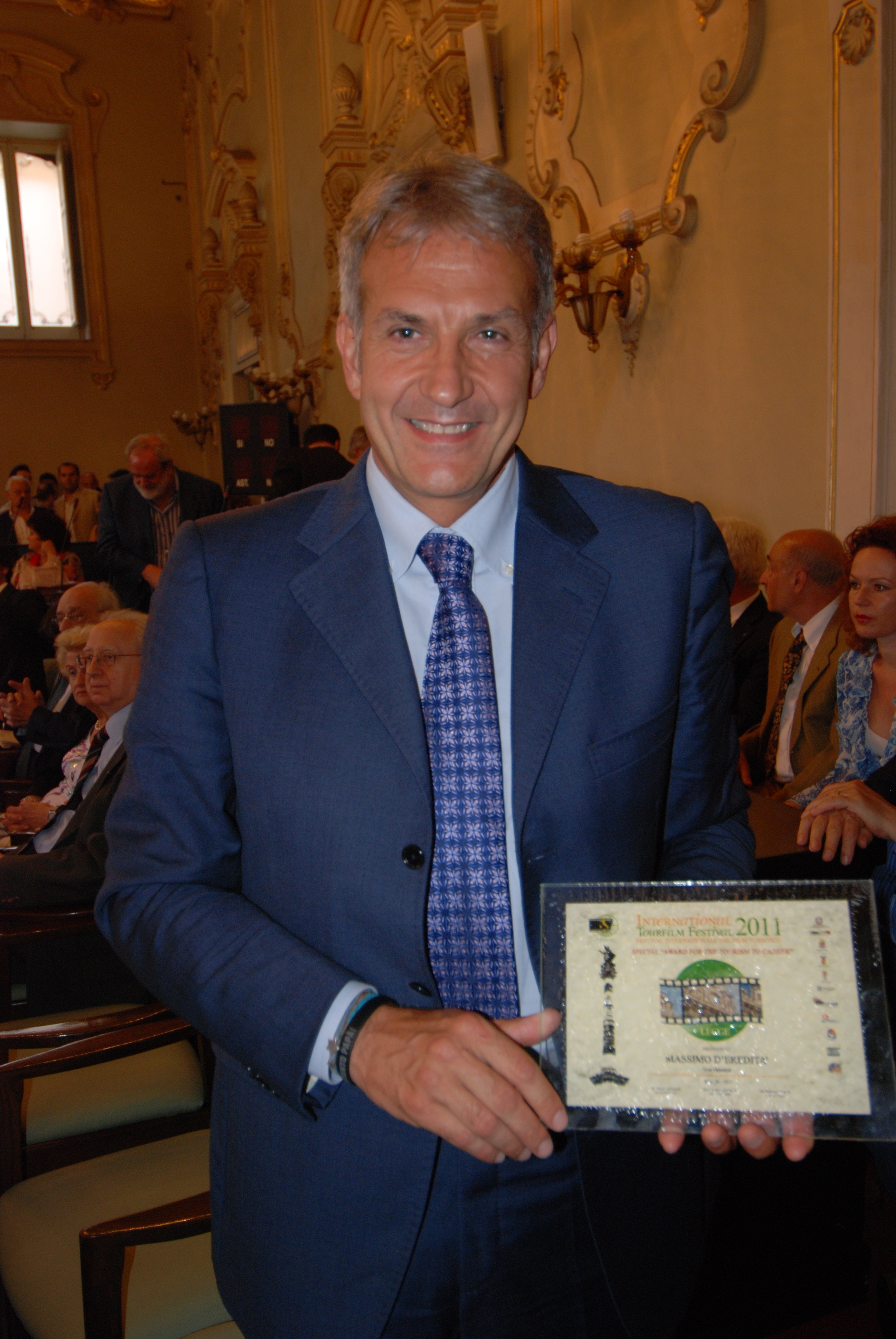 Al 47° International TourFilmFestival di Lecce, Massimo D’Eredità di Dimensione Triade riceve il “Premio alla carriera per il turismo”