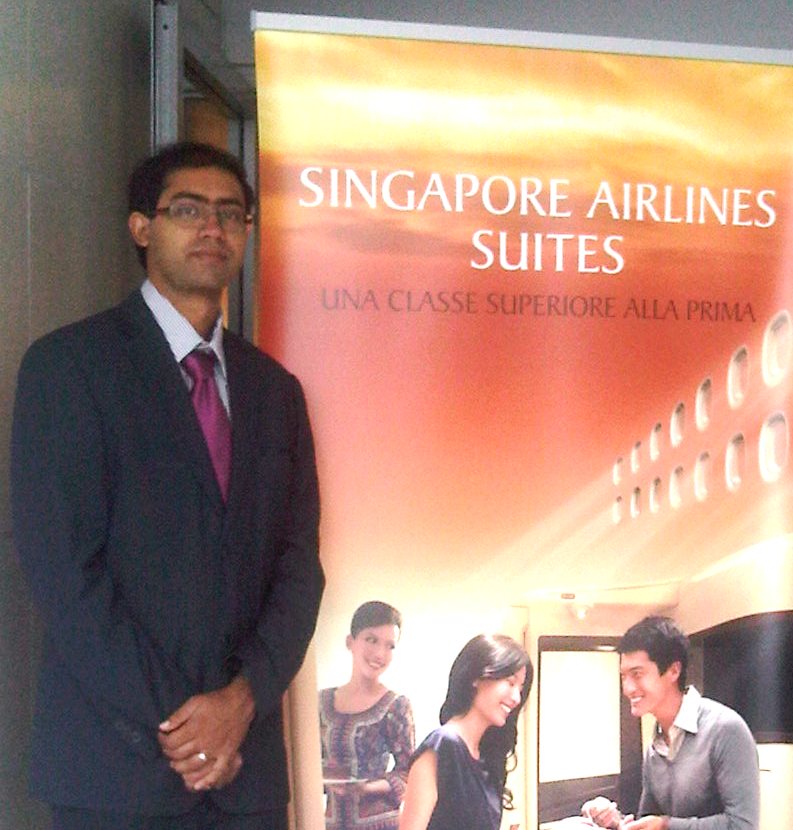 Vinod Kannan nuovo General Manager Italia di Singapore Airlines