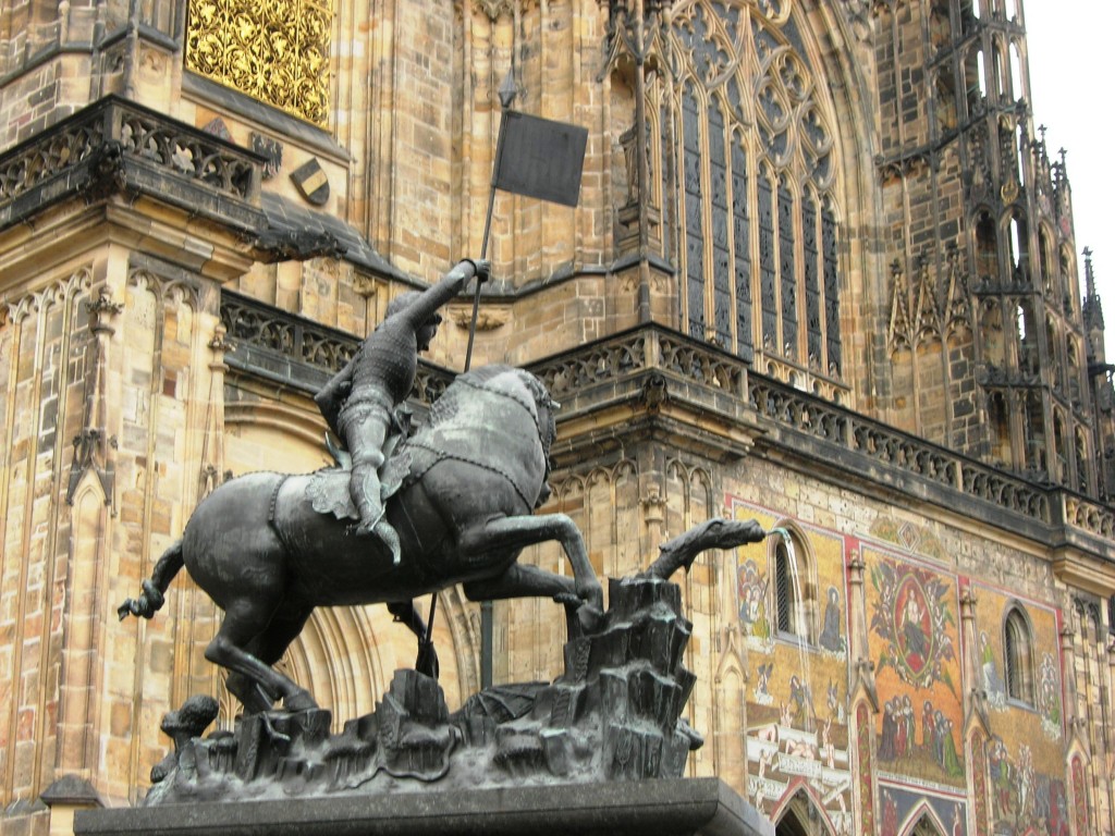 Praga Statua castello