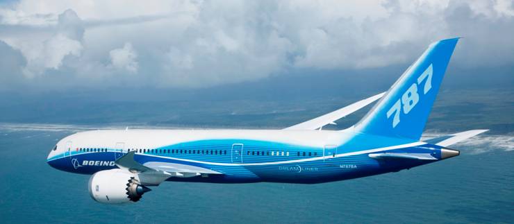 FAA e EASA hanno dato la certificazione al Boeing 787 Dreamliner