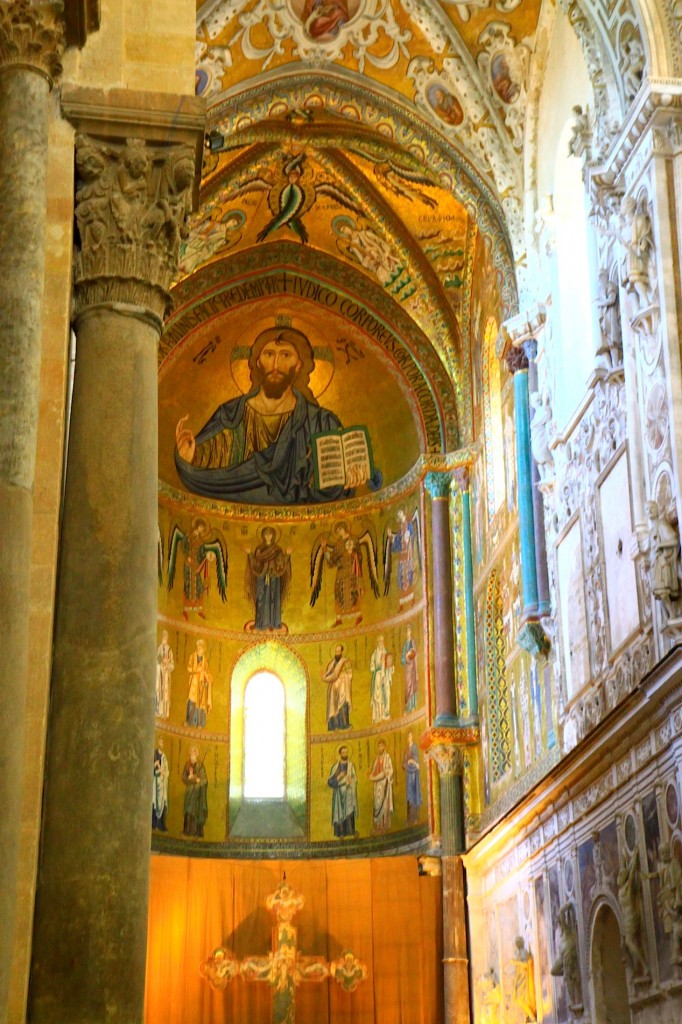 Mosaici arabo-normanni nella Cattedrale di Cefalù