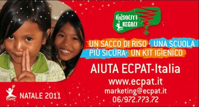 POCHI REGALI MA BUONI: per Natale aiuta i bambini insieme a ECPAT