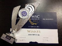 MSC premia Noi Crociere, prima Web Agency 2011