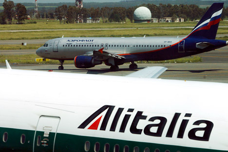Aeroflot-Alitalia, concorrenza in alta quota