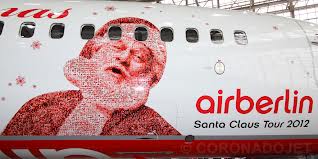 airberlin: “Flying home for Christmas” atterra per la prima volta a Milano