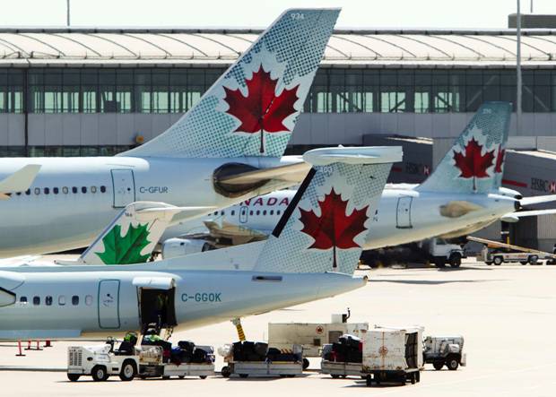 Air Canada: nel 2012 sono aumentati fatturato, utile e passeggeri