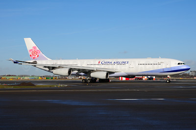 China Airlines A340-300 B-18801 (95)(Grd) AMS (TNJ)(46)-S