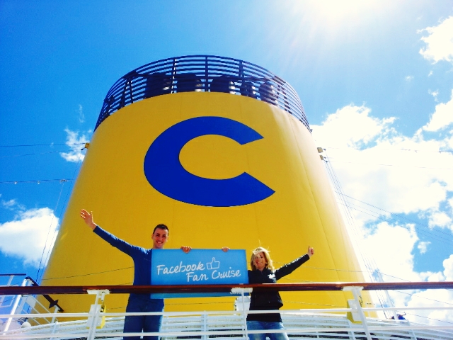 A bordo di “Costa Facebook Fan Cruise” Costa Crociere festeggia oltre mezzo milione di fan FB in Italia