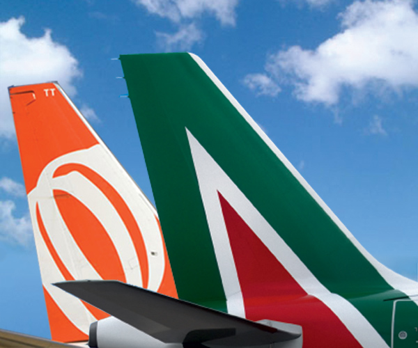 Alitalia accordo con Gol. La compagnia rafforza la presenza in Brasile