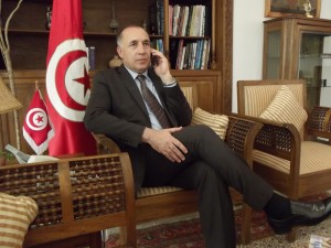 il Ministro del Turismo Tunisino Jamel Gamra