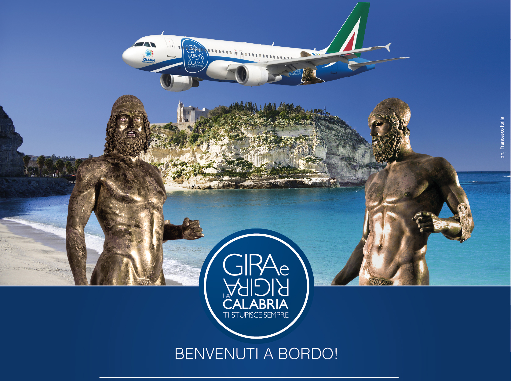 Alitalia e Calabria insieme per il turismo. Investimento 5 mln di euro