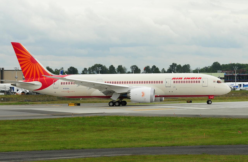 Air India ritorna a Roma Fiumicino con il volo Roma-New Delhi