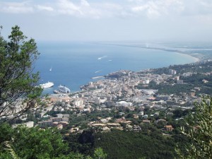 panorama di Bastia