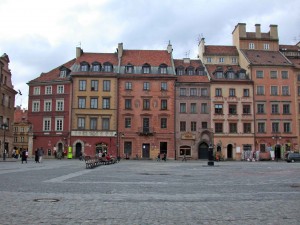 La piazza Mercato di Varsavia