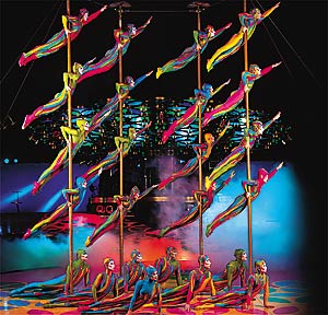 Il Cirque du Soleil a bordo di MSC