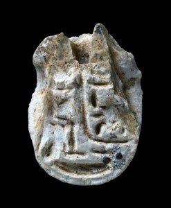 Sigillo del periodo di Tutmose III rinvenuto in alta Galilea (Clara Amit)