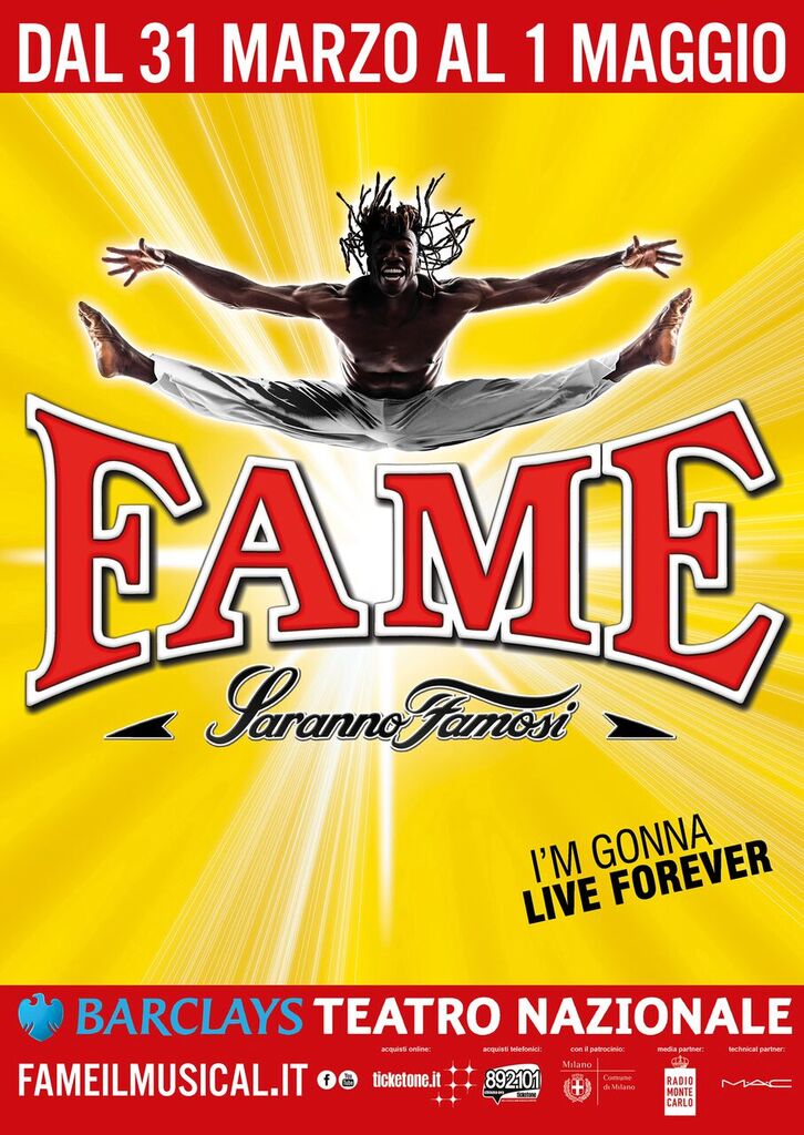 Fame the Musical a Milano
