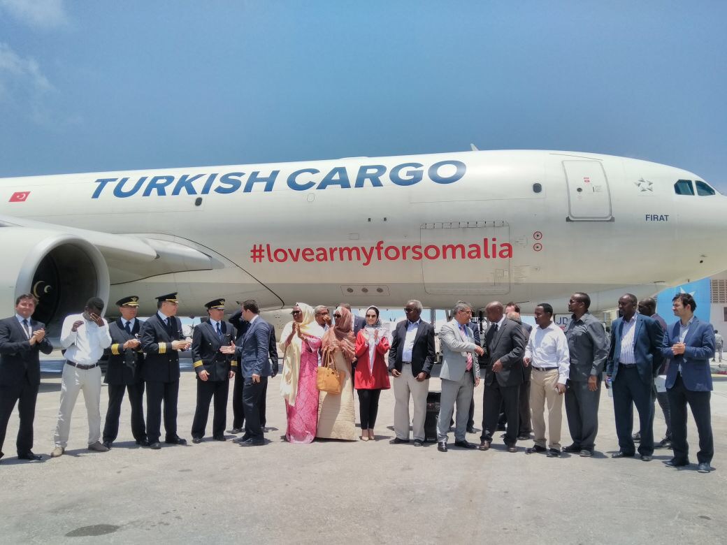 Turkish Airlines in Somalia per il sociale