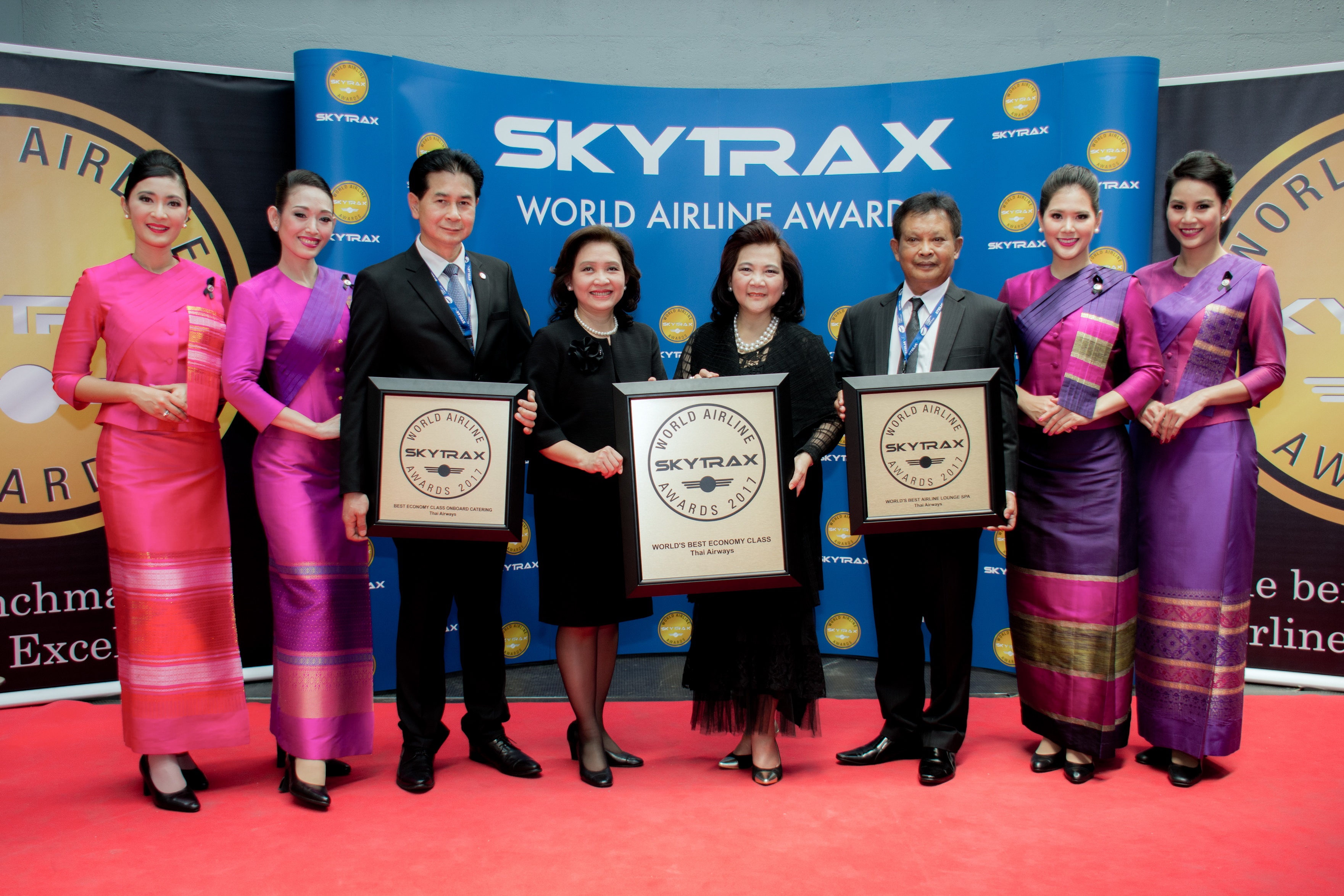 Thai Airways: tre Skytrax Awards 2017