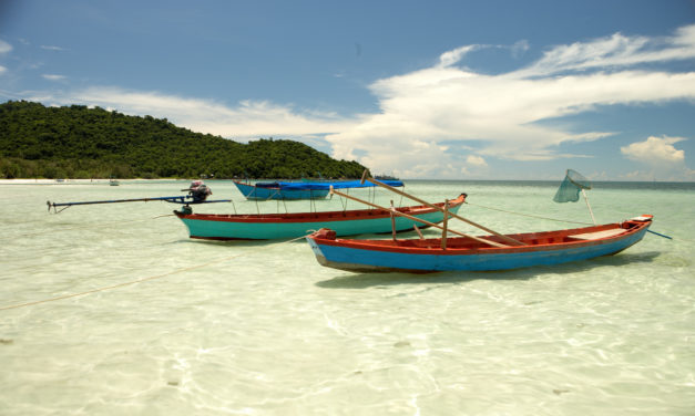 Phu Quoc, Vietnam: in Vietnam. Il mare di Mappamondo