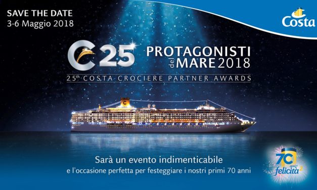 Costa Crociere: 70 anni e 25a edizione dei Protagonisti del Mare