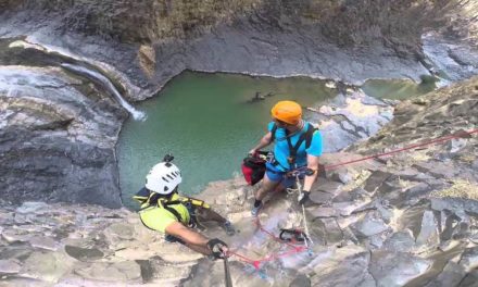 Alpinisti italiani in Giordania per arrampicata e canyoning