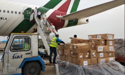Alitalia: in serata arrivo di 3,5 milioni di mascherine dalla Cina