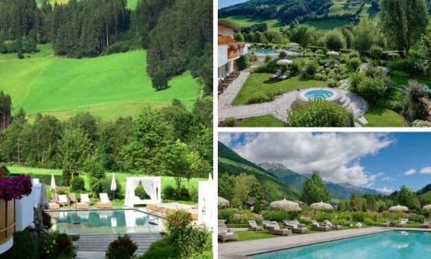 Respirare nel giardino di lusso custodito tra le maestose cime della Valle Aurina