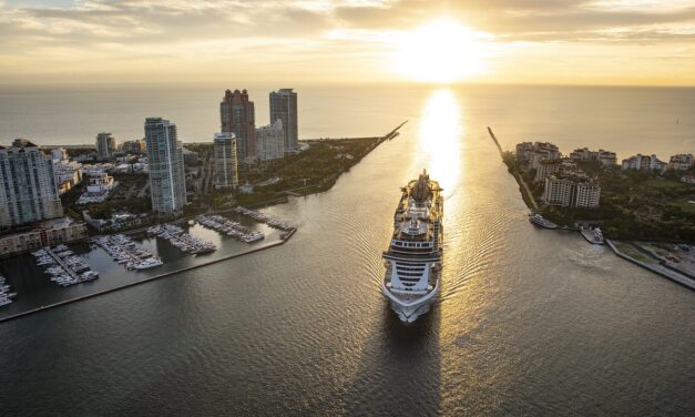 AI CARAIBI IL BATTESIMO DI MSC SEASHORE, LA NAVE PIU’ GRANDE E AVANZATA MAI COSTRUITA IN ITALIA