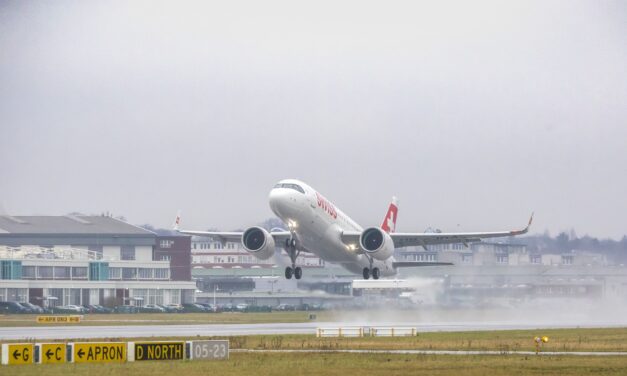 Consegnato a SWISS il primo Airbus A320neo con Cabina Airspace