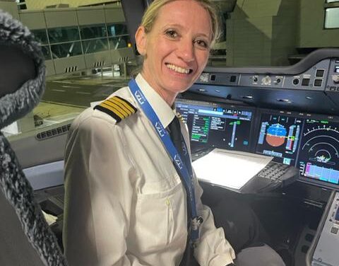 Deborah Rossi primo Comandante donna di lungo raggio per ITA Airways. Il suo battesimo sulla Roma Fiumicino – Buenos Aires  