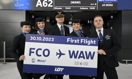 LOT Polish Airlines ha inaugurato un nuovo volo giornaliero da Roma Fiumicino a Varsavia